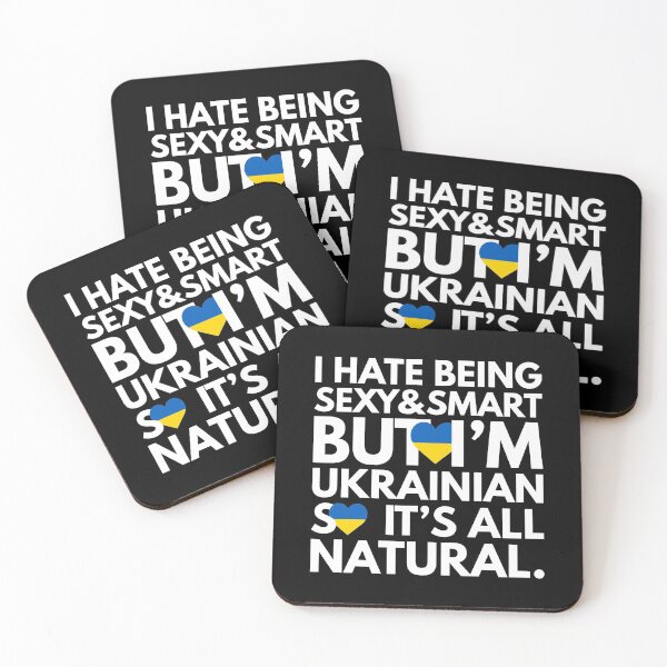 Artikelvorschau, Ich hasse es, sexy und klug zu sein, aber ich bin Ukrainerin, es ist alles natürlich. entworfen und verkauft von elhefe.