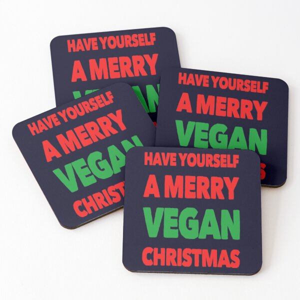 Item preview, Have Yourself A Merry Vegan Christmas designed and sold by GreenSlate.
