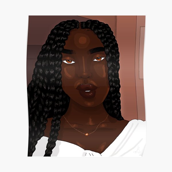 African Braids Posters Redbubble