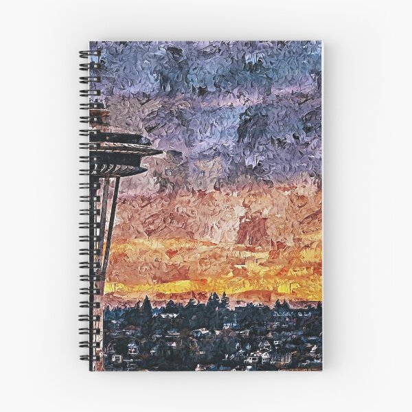 Item preview, Seattle Skyline designed and sold by AM FineArtPrints.
