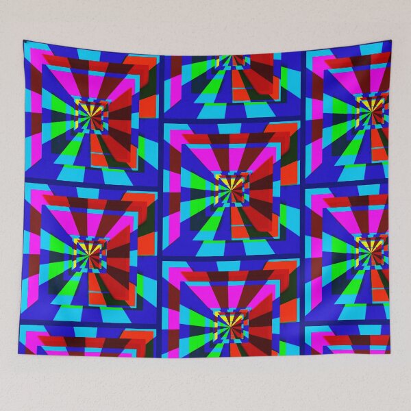 Item preview, Geometric Rainbow designed and sold by Rebecca Stuart-Milgate.