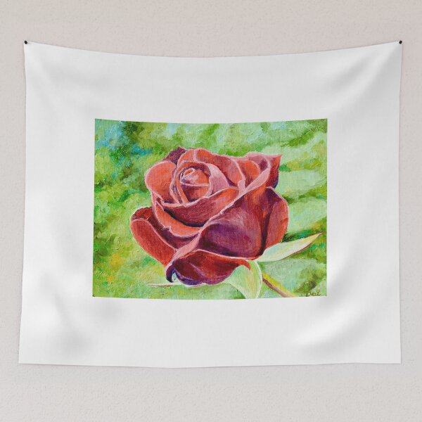 Item preview, Red Red Rose designed and sold by Dai Wynn Fine Art.