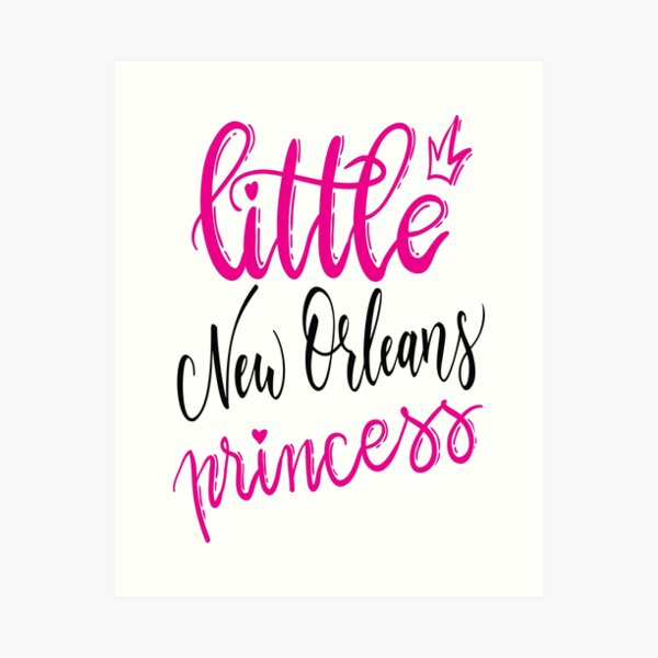 Item preview, Little New Orleans Princess Louisiana designed and sold by ProjectX23.