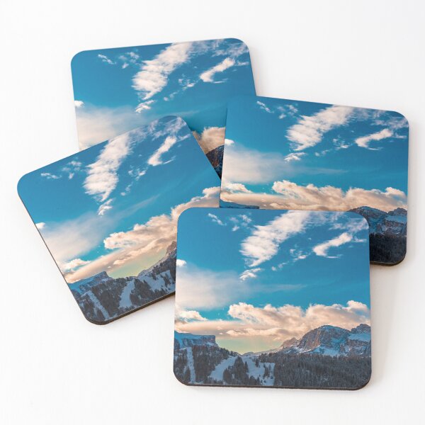 Item preview, Winter sunset in the italian alps designed and sold by zakaz86.
