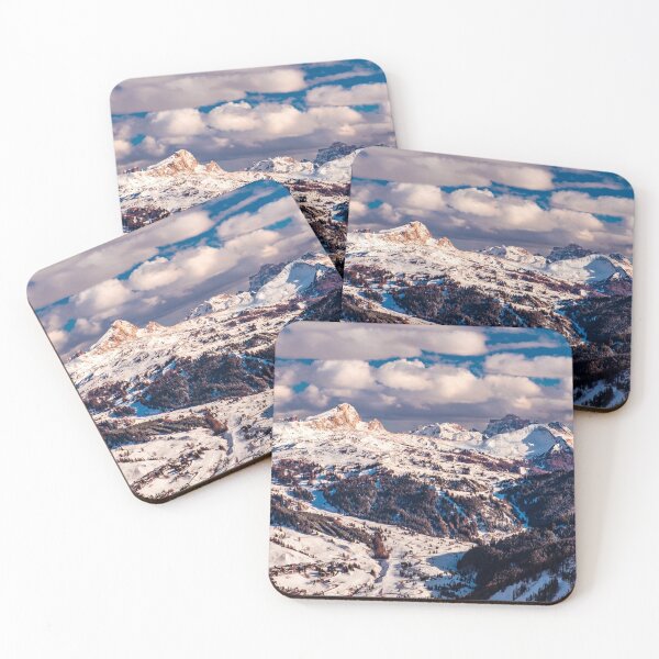 Item preview, Winter sunset in the italian alps designed and sold by zakaz86.
