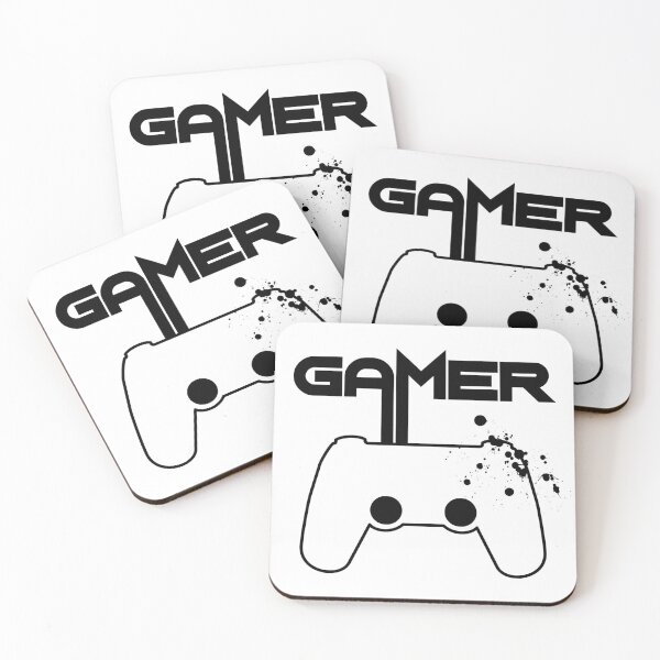 Artikelvorschau, Gamer Logo | Controller | schwarz entworfen und verkauft von ZhulaDesign.