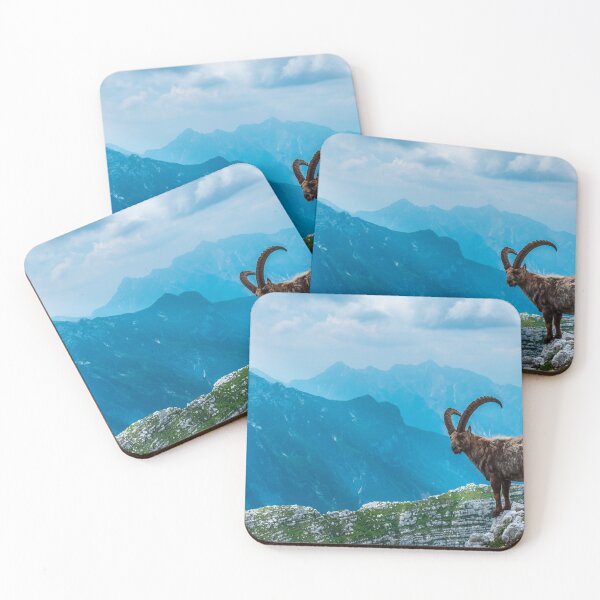 Item preview, Steinbocks in the Julian alps designed and sold by zakaz86.