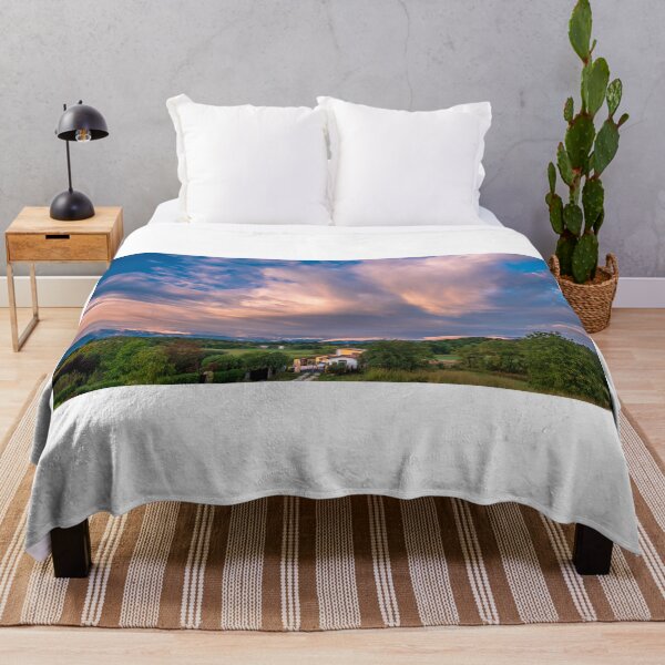 Item preview, Sunset after the storm in the italian countryside designed and sold by zakaz86.