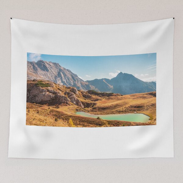 Item preview, The Bordaglia lake in a colorful autumn day designed and sold by zakaz86.