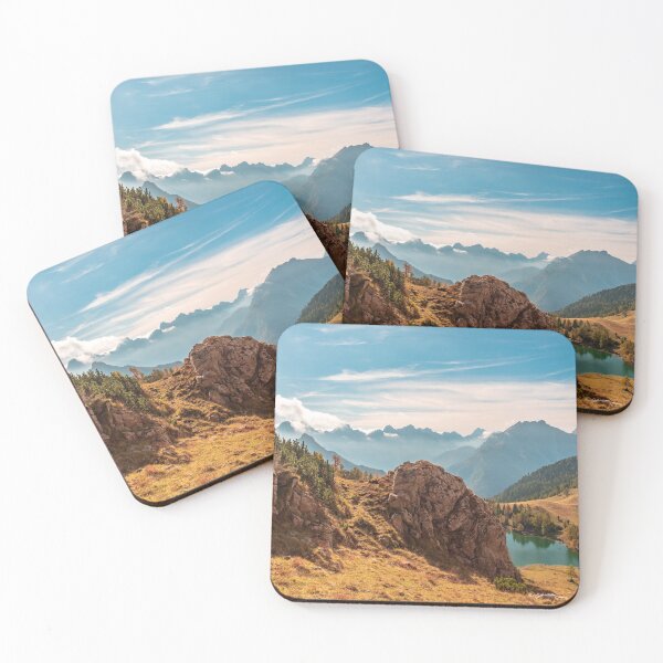 Item preview, The Bordaglia lake in a colorful autumn day designed and sold by zakaz86.