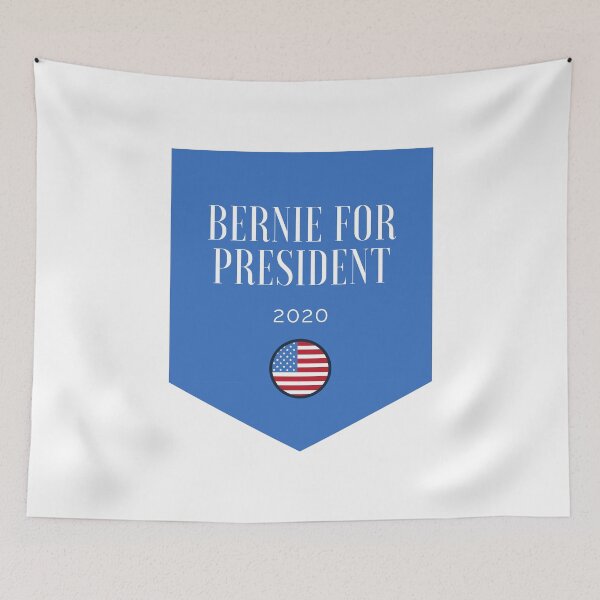 Item preview, Bernie For President American US Flag designed and sold by ThatMerchStore.