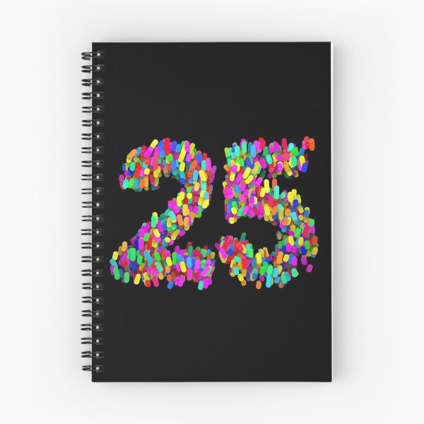 Item preview, Number "25" Colorful Particles designed and sold by Chya.