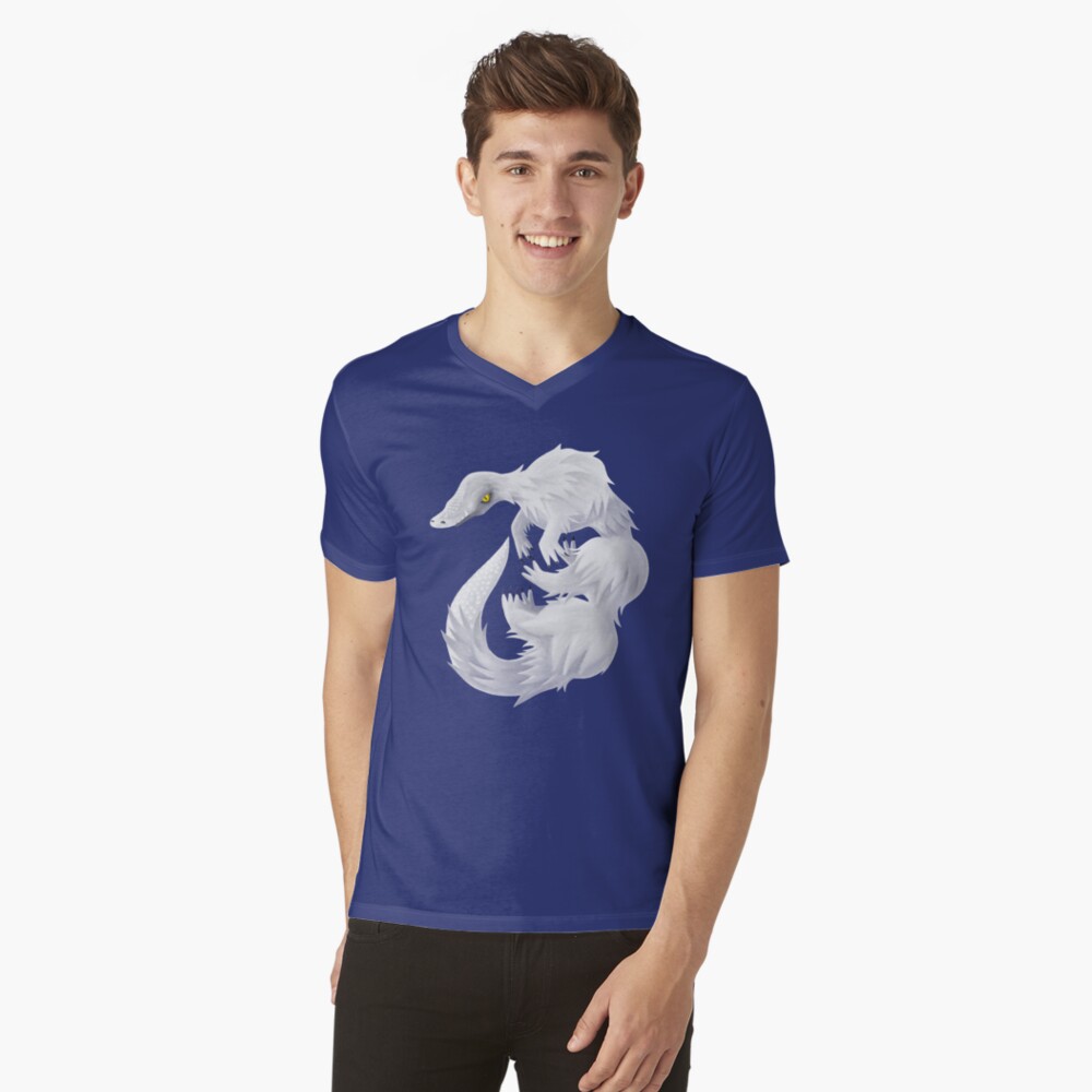 Aperçu de l'œuvre T-shirt col V créée et vendue par BarracudApps.