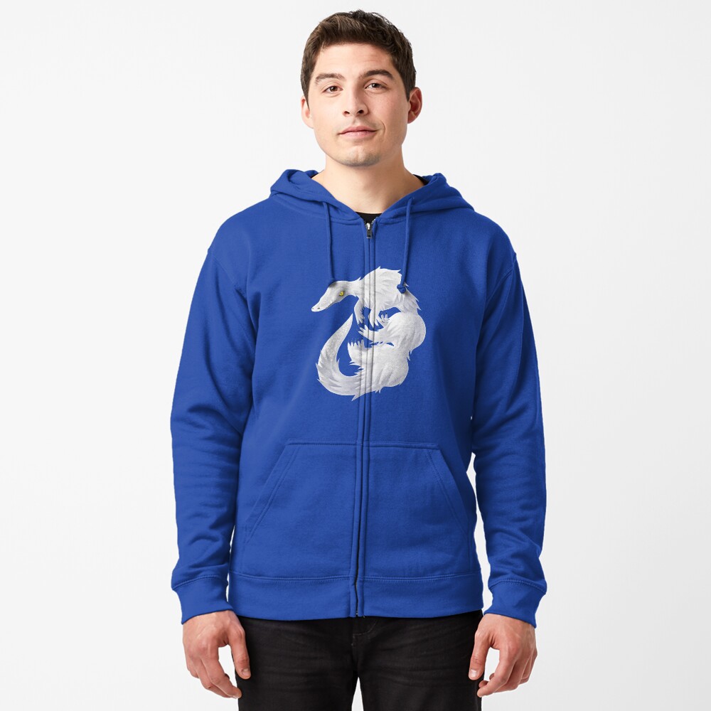 Aperçu de l'œuvre Veste zippée à capuche créée et vendue par BarracudApps.