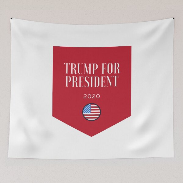Item preview, Trump For President American US Flag designed and sold by ThatMerchStore.