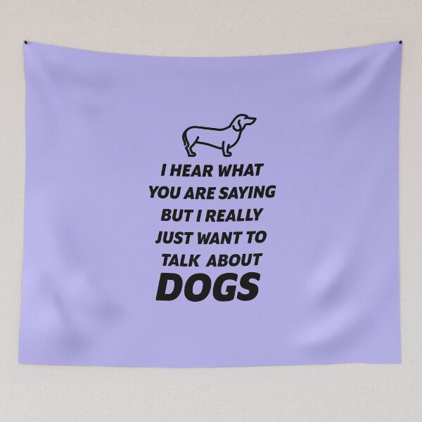 Item preview, Talk About Dogs designed and sold by stackeddesigns.