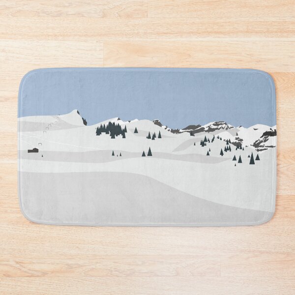Item preview, snowy mountains 3 designed and sold by lu-lu.