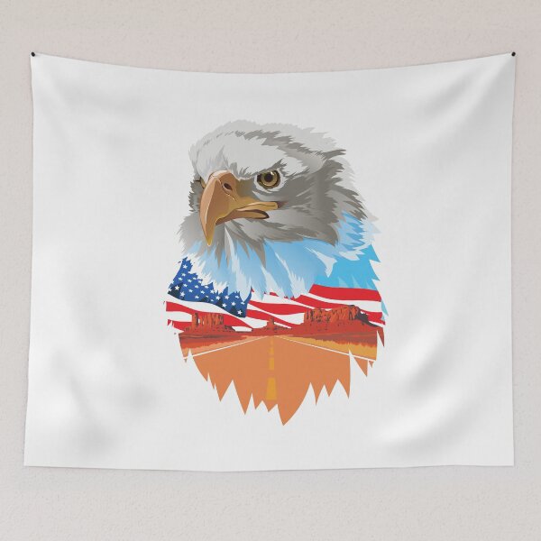 Item preview, American Eagle US Flag designed and sold by ThatMerchStore.