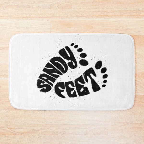 Item preview, Motivational Inspirational and Positive quote -  Sandy feet typography text art by Word Fandom - wordfandom designed and sold by Kerry Pritchard.