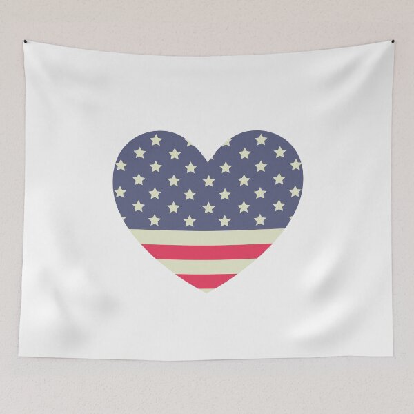 Item preview, I Love America American US Flag designed and sold by ThatMerchStore.
