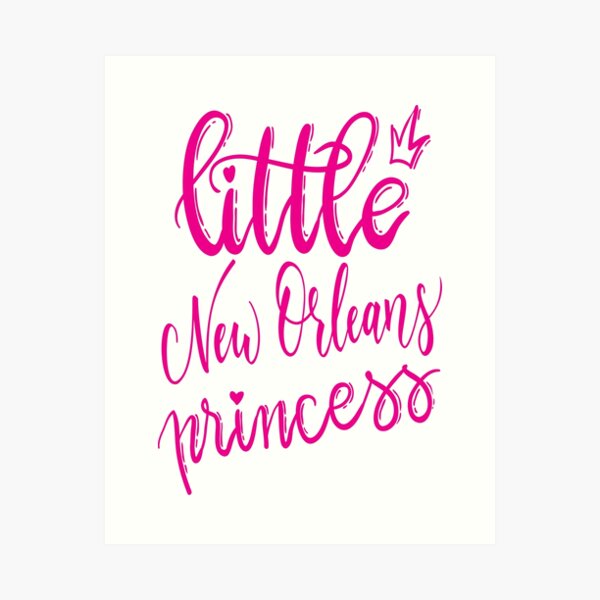 Item preview, Little New Orleans Princess Louisiana designed and sold by ProjectX23.