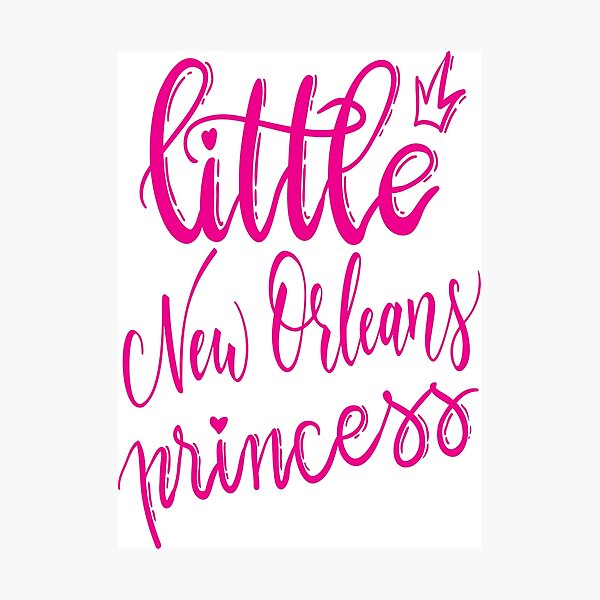 Item preview, Little New Orleans Princess Louisiana designed and sold by ProjectX23.
