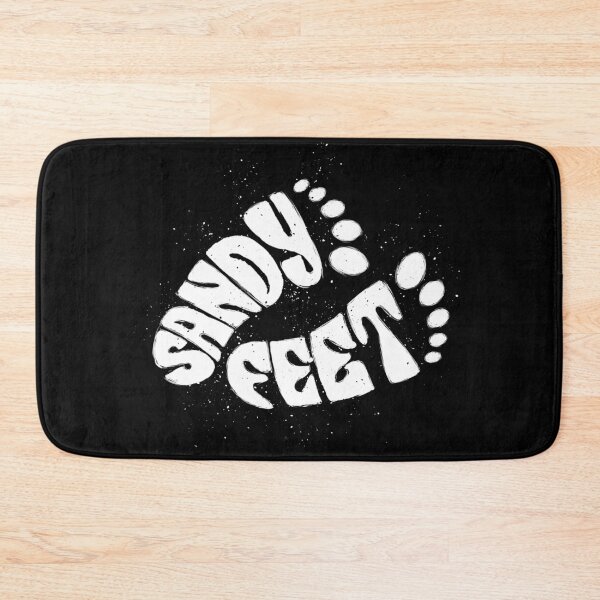 Item preview, Motivational Inspirational and Positive quote - Sandy feet typography text art by Word Fandom - wordfandom designed and sold by Kerry Pritchard.