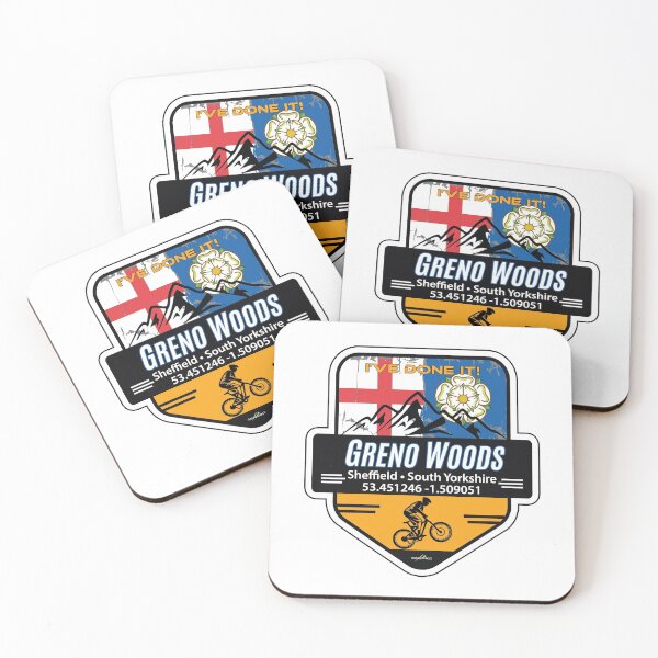 Item preview, Grenoside Woods Mountain Bike MTB Sticker & T-Shirt 01  designed and sold by OuterShellUK.