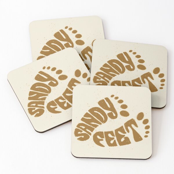 Item preview, Motivational Inspirational and Positive quote - Sandy feet typography text art by Word Fandom - wordfandom designed and sold by Kerry Pritchard.
