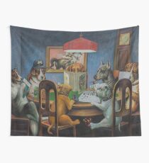 Dogs Playing D&D Tapestry