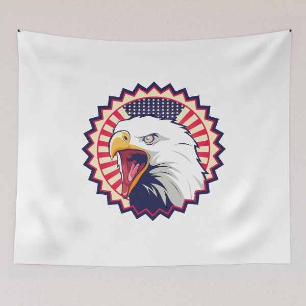 Item preview, American Eagle  US Flag designed and sold by ThatMerchStore.