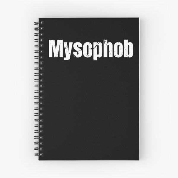 Item preview, Mysophob fear bacteria germs dirt gift designed and sold by Weilichesmag.