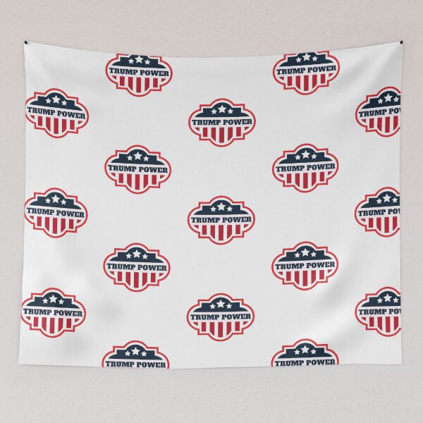Item preview, Trump Power For President 2020 American US Flag designed and sold by ThatMerchStore.