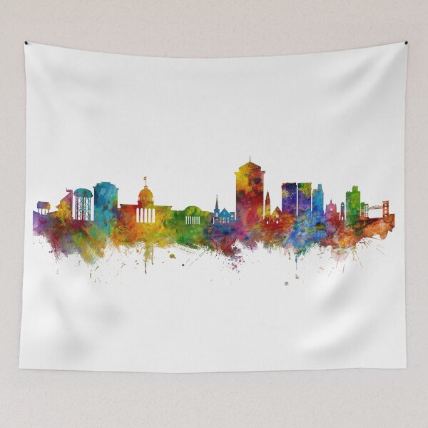 Item preview, Montgomery Alabama Skyline designed and sold by ArtPrints.