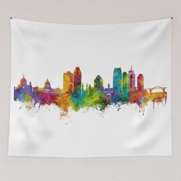 Item preview, Saint Paul Minnesota Skyline designed and sold by ArtPrints.