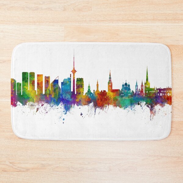 Item preview, Tallinn Estonia Skyline designed and sold by ArtPrints.
