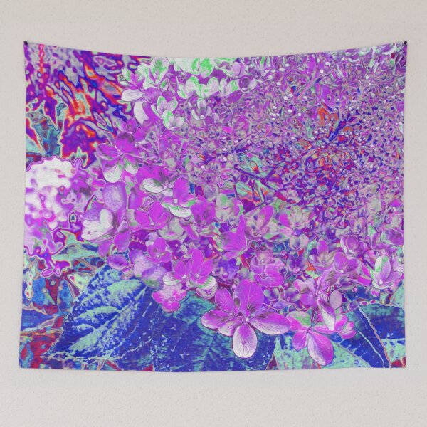 Item preview, Elegant Purple and Blue Limelight Hydrangea designed and sold by myrubiogarden.
