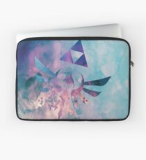 Aquarellierter Hylian Crest Laptoptasche