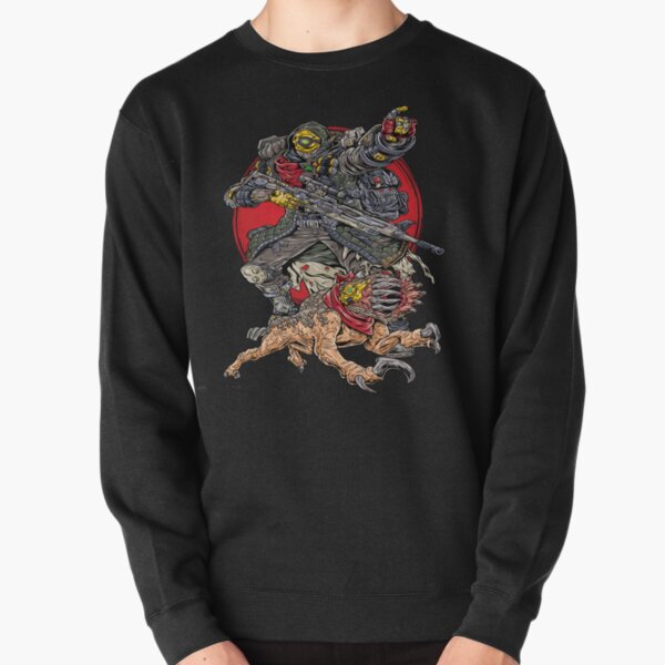 FL4K The Beastmaster with Guard Skag Borderlands 3 Rakk Attack! Pullover Sweatshirt