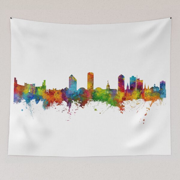 Item preview, Tallahassee Florida Skyline designed and sold by ArtPrints.