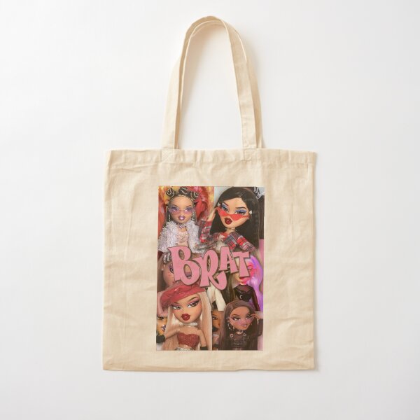 Bratz Merch Bratz Y2K Butterfly Tote Bag Pink Retro Style With