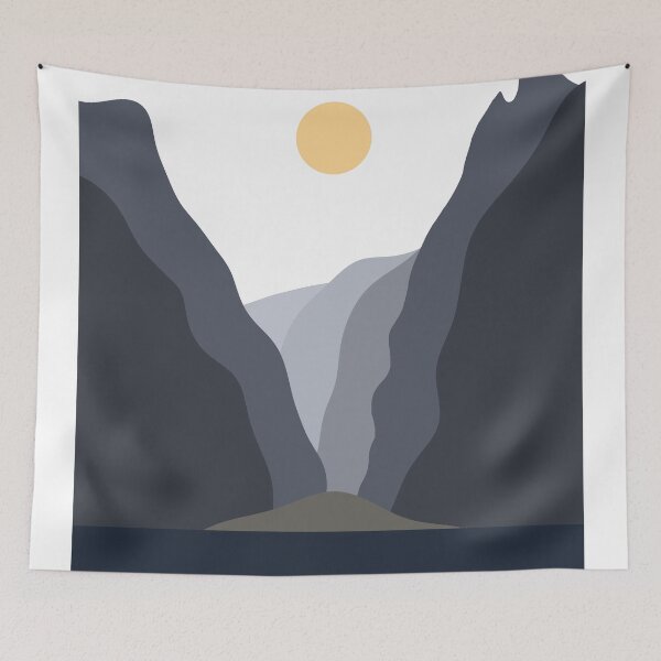 Item preview, Graphic art of Cliff of the Giants designed and sold by silviaromo.