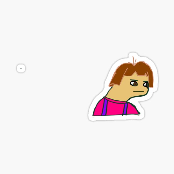 dora meme sticker  Sticker