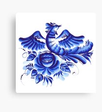 Blue bird Canvas Print