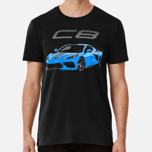 Black Corvette C7 ZR1 Custom Short-Sleeve Unisex T-Shirt