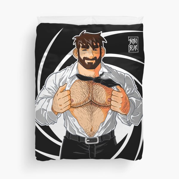 ADAM LIKES SPY MOVIES Duvet Cover