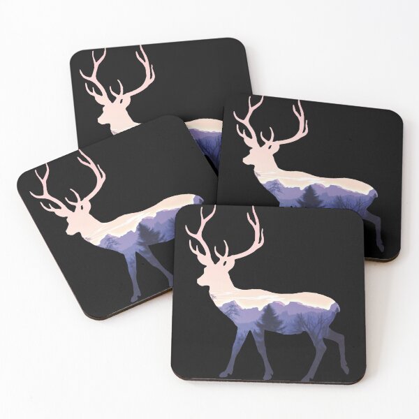 Item preview, Red Deer Mountain Sunset Dreams designed and sold by Leeloks.