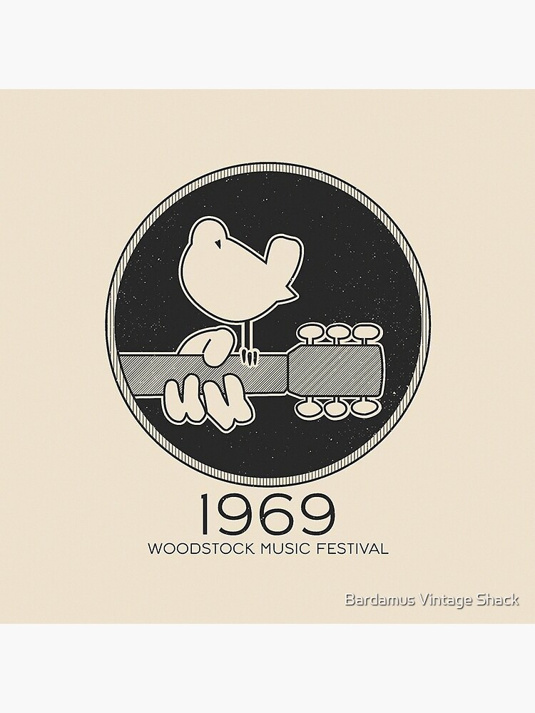 Woodstock 1969 Classic Logo Blanket KIDS // MEDIUM // LARGE