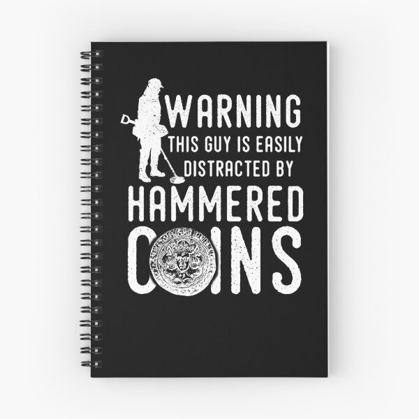 Item preview, Hammered coin metal detecting t-shirt, apparel & gift ideas designed and sold by DiggerGifts4U.