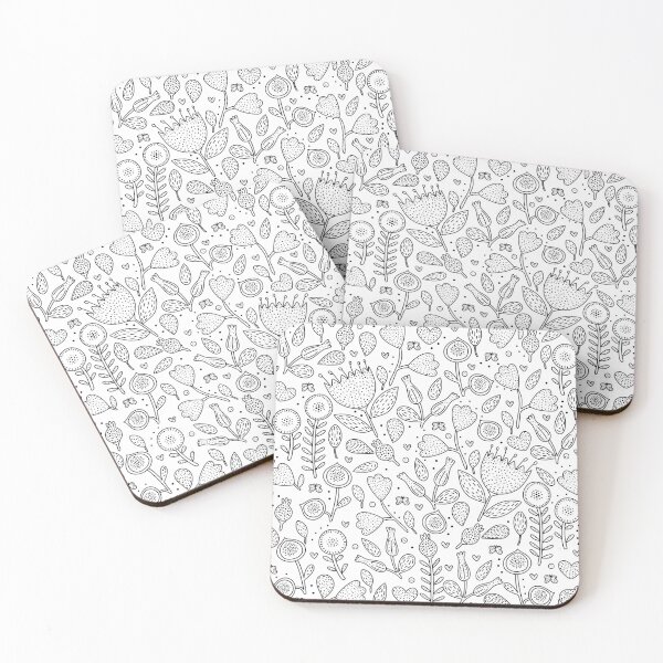 Item preview, Floral pattern designed and sold by ValentinaHramov.